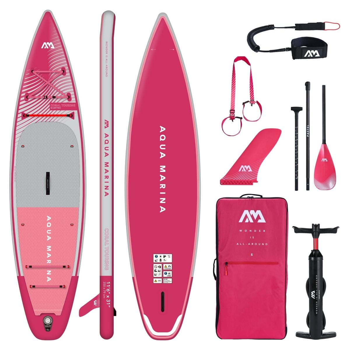 Aqua Marina CORAL TOURING 11’6″ Rosa