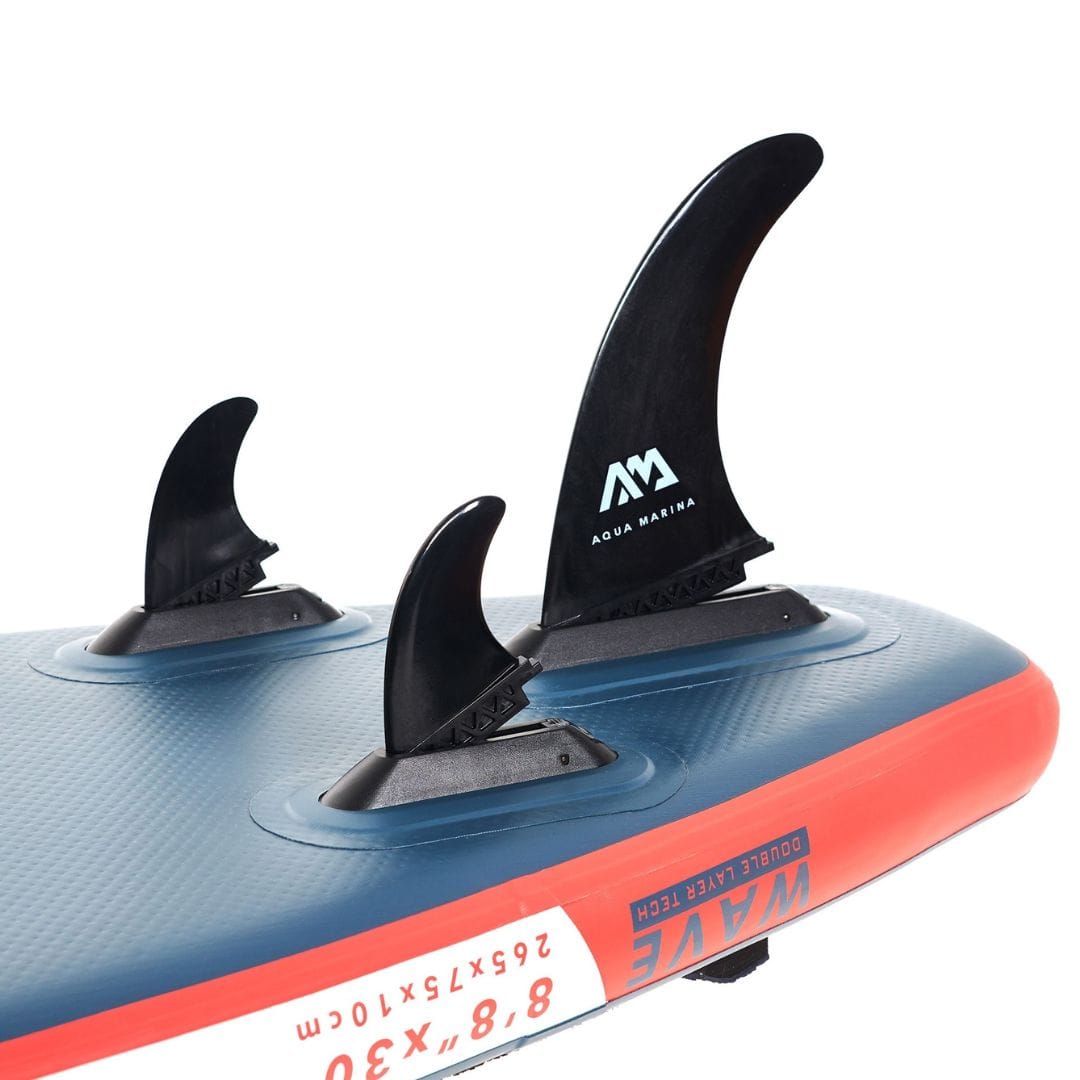 Seitenfinne Rechts Aqua Marina – stabil, 9,6 × 11,5 cm