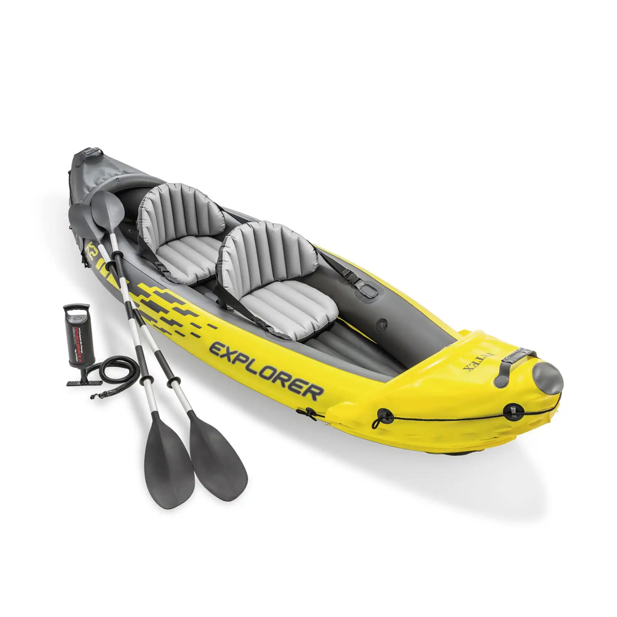 Intex Explorer K2 Kajak – ideal für 2 Personen, 180 kg