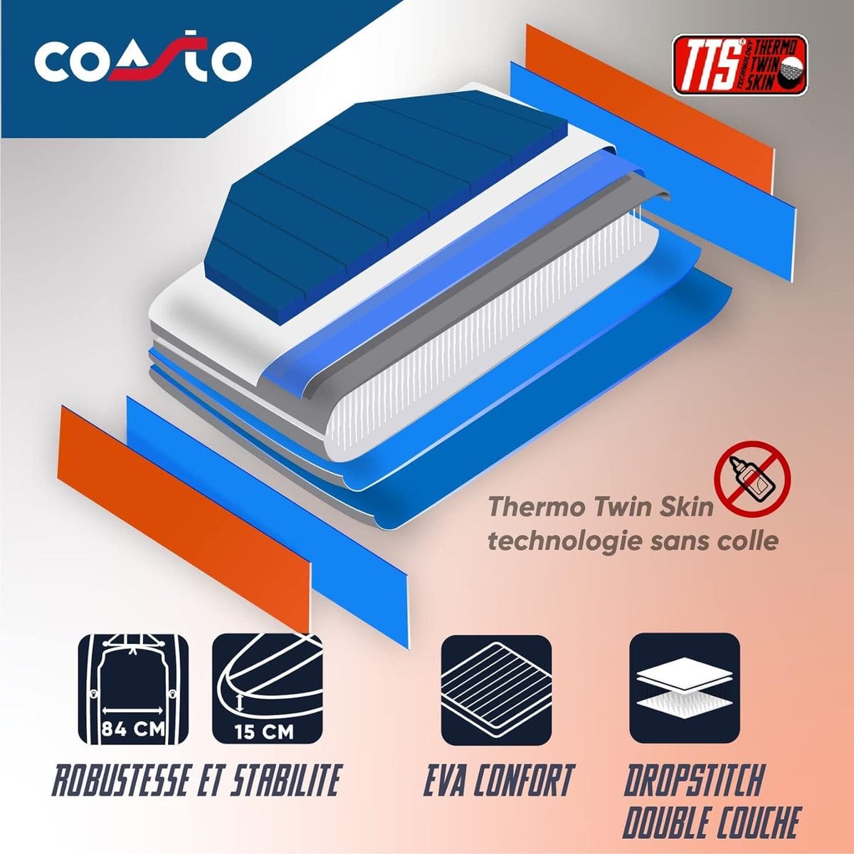 SUP-Board Coasto Nautilus 11