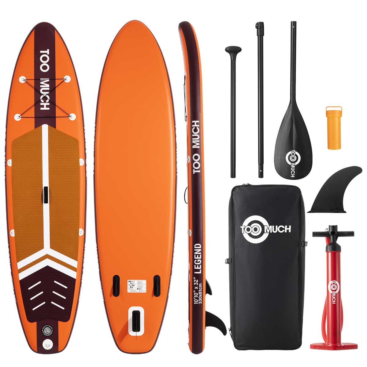 SUP Board LEGEND 10'10 von TooMuch – stark & stabil, 160 kg