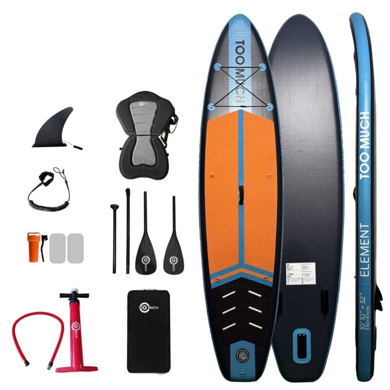 TooMuch ELEMENT 10’10” SUP & Kajak 2in1