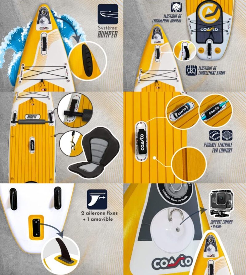 SUP-Board Coasto ARGO 11'